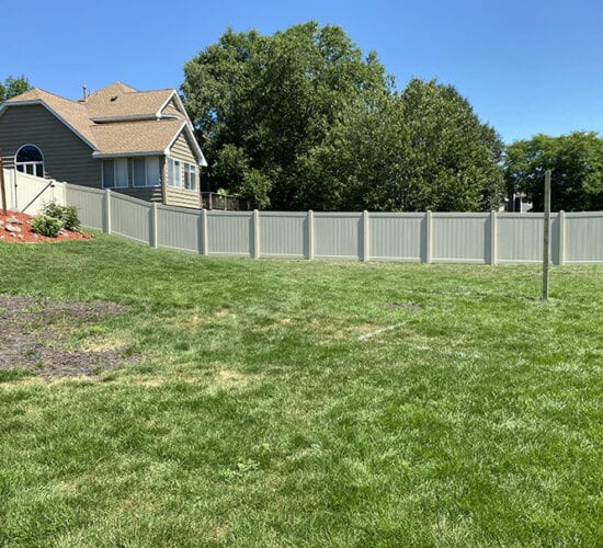 Tan Vinyl Privacy Fencing Mn (2)