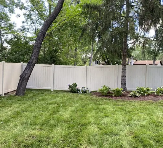 Tan Vinyl Privacy Fencing Mn (7)
