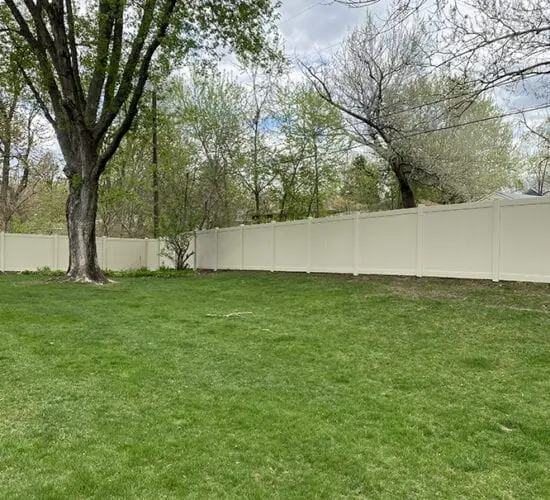 Tan Vinyl Privacy Fencing Mn (8)