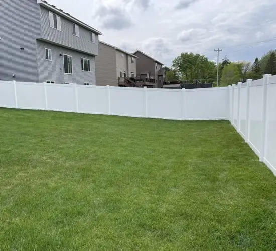 White Vinyl Privacy Fence Mn (10)21
