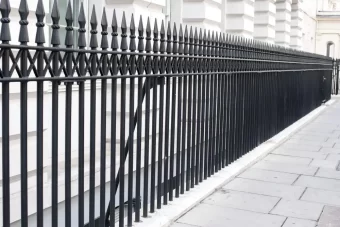 Golden Valley Ornamental Fence Installation